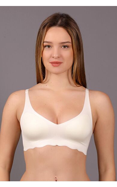 Mısırlı New Bra Balensiz Hayalet Sütyen Ekru