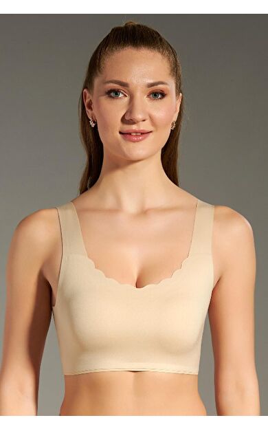 Mısırlı New Bra Desteksiz Hayalet Bralet Sütyen Ten