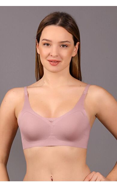 Mısırlı New Bra Desteksiz Hayalet Sütyen Pembe