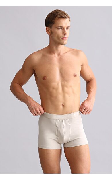 Mısırlı ORGANIC Pamuklu SPARTACUS PLUS PERFORMANCE Boxer Toprak Bej