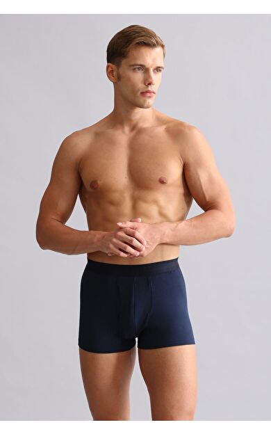 Mısırlı ORGANIC Pamuklu SPARTACUS PLUS PERFORMANCE Boxer Lacivert
