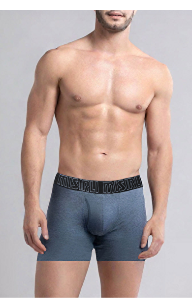 Mısırlı SPARTACUS PERFORMANCE Long Boxer Mavi Melanj