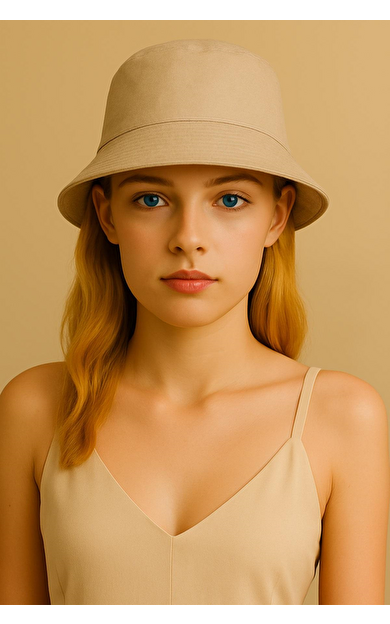 Mısırlı Unisex Safari Şapka Açık Kum