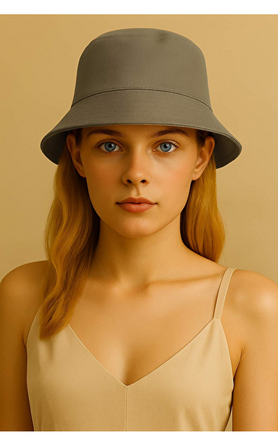 Mısırlı Unisex Safari Şapka Koyu Taş