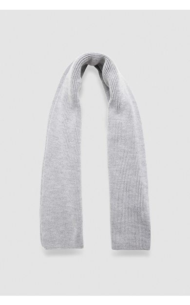 Mısırlı Unisex Yün Atkı Bere Takımı - Roseluis Açık Gri