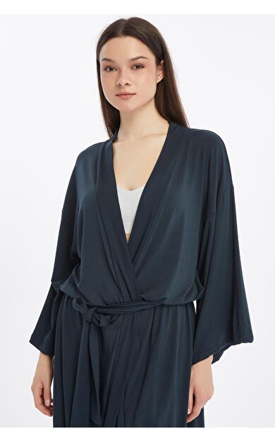 Mısırlı Viscon Uzun Sabahlık Antrasit