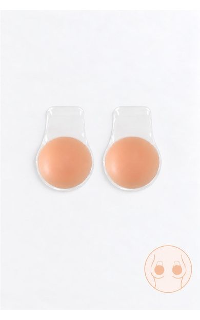 Yapışkanlı Göğüs Dikleştirici Şeffaf