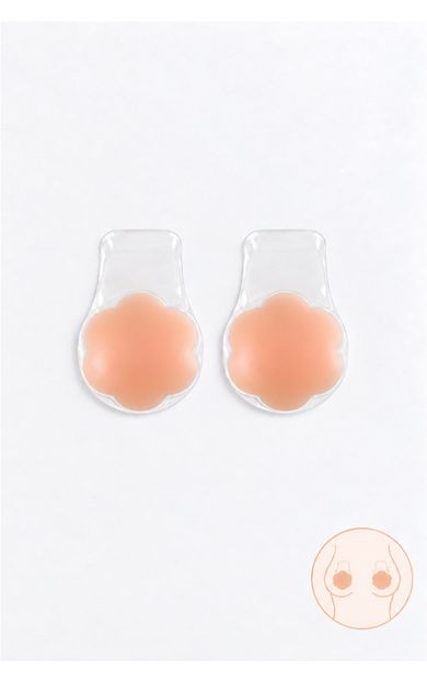 Yapışkanlı Papatya Göğüs Dikleştirici Şeffaf