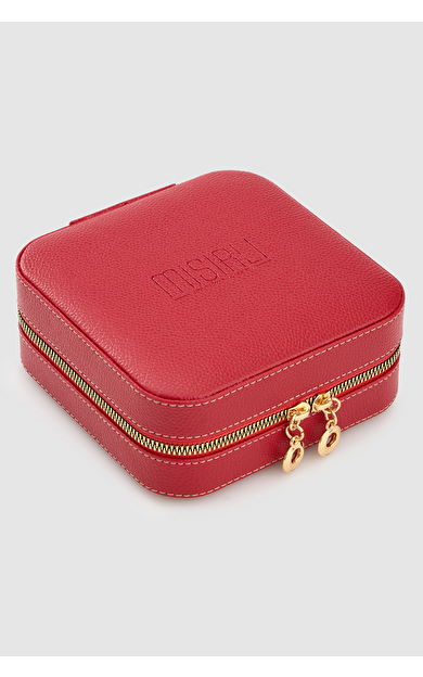 Unisex Mücevher Çantası Kırmızı