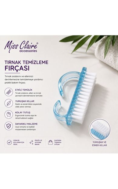 MISS CLAIRE Tırnak Temizleme Fırçası 