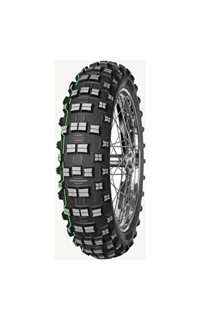 140/80-18 Mitas Terra Force-Ef 70R Super Lıght Yeşil Çizgi Arka Lastik