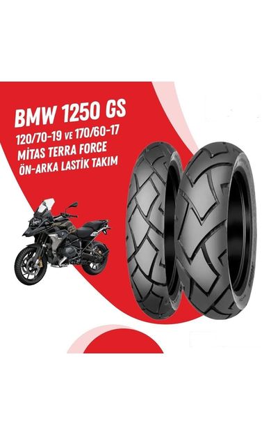 BMW R 1300 GS 120/70-19 + 170/60-17 MİTAS TERRA FORCE LASTİK TAKIMI