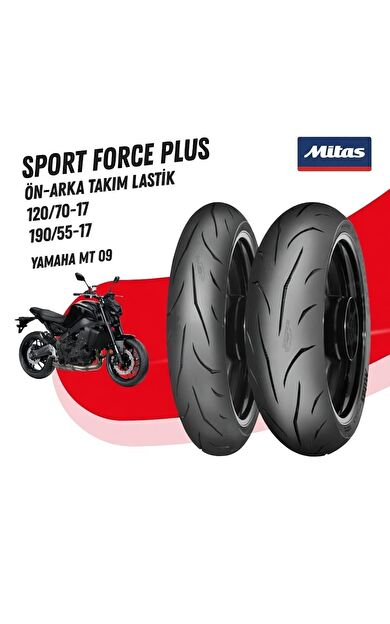 Honda Cb 1000 R Mitas 120/70-17 + 190/55-17  Sport Force + Lastik Takımı