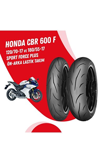 Honda Cbr 600 F Mitas Sport Force + Lastik Takımı