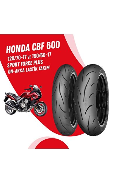 Honda Cbr 650 F Mitas Sport Force + Lastik Takımı