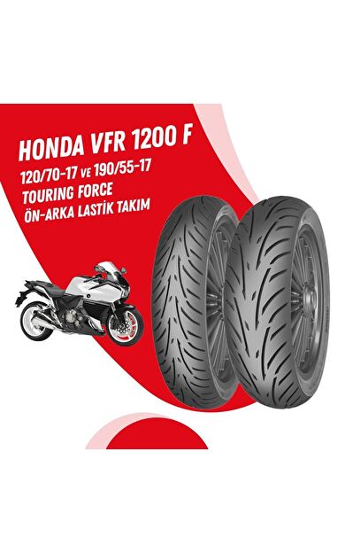 Honda Vfr 1200 F Mitas 120/70-17 + 190/55-17 Tourıng Force Sc Lastik Takımı