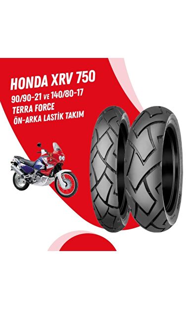 Honda Xrv 750 Mitas 90/90-21 + 140/80-17 Terra Force Lastik Takımı