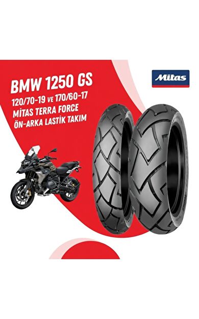 Mitas 120/70-19 + 170/60-17 Terra Force Lastik Takımı