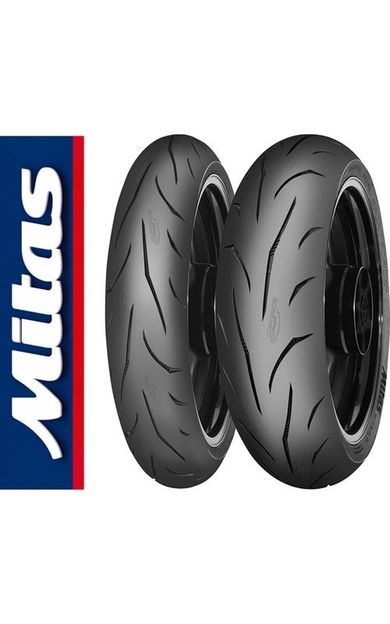 Ducatı 848 Evo Mitas Sport Force Plus Takım Lastik 120/70-17 + 180/55-17