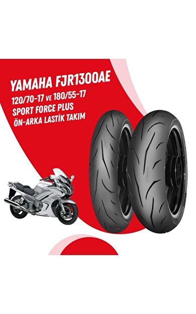 YAMAHA FJR 1300 MİTAS SPORT FORCE + LASTİK TAKIMI 120/70-17 + 180/55-17