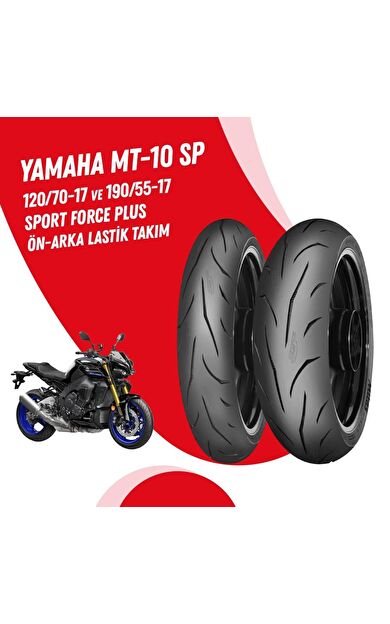 Yamaha Mt-10 Sp Mitas Sport Force + Lastik Takımı