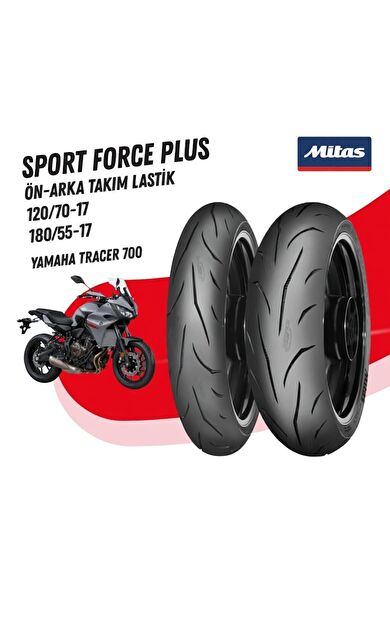 Yamaha Tracer 700 Mitas Sport Force+ Takım 120/70-17 + 180/55-17 Set