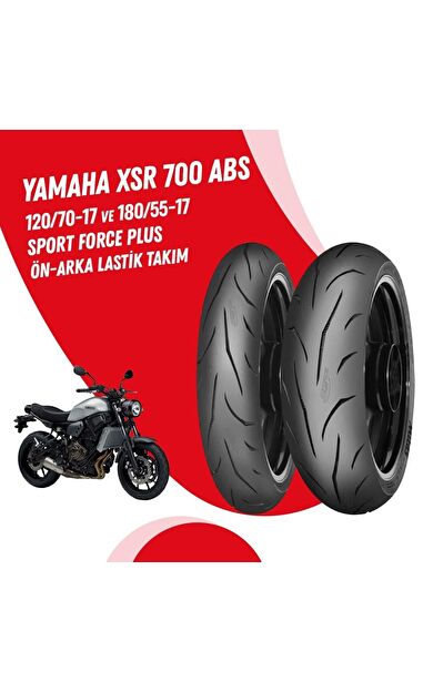 Yamaha Xsr 700 Mitas Sport Force + Lastik Takımı