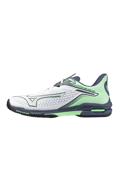 Wave Exceed Tour 6 AC Erkek Tenis Ayakkabısı Beyaz / Yeşil