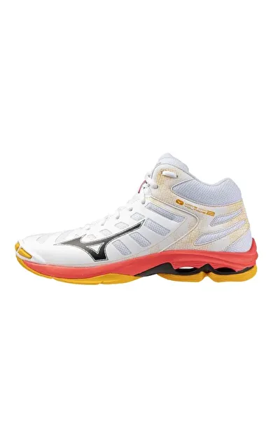 Wave Voltage 2 MID Unisex Voleybol Ayakkabısı Beyaz / Turuncu