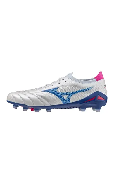Morelia Neo 4 Beta Japan Erkek Krampon Beyaz / Mavi