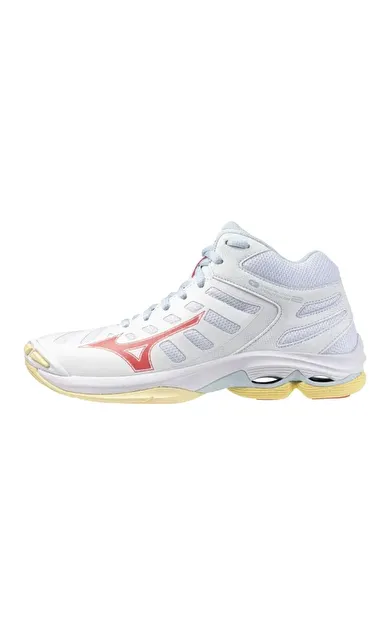 Wave Voltage 2 MID Kadın Voleybol Ayakkabısı Beyaz