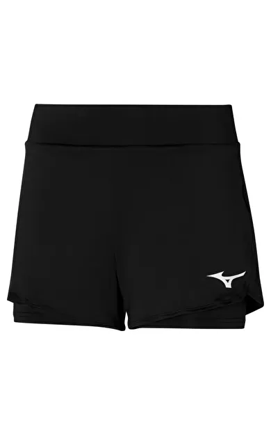 Flex Kadın Tenis Şort Siyah