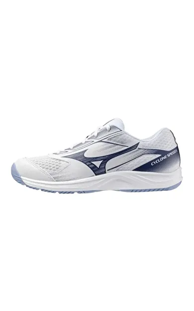 Cyclone Speed 5 Unisex Voleybol Ayakkabısı Beyaz / Lacivert