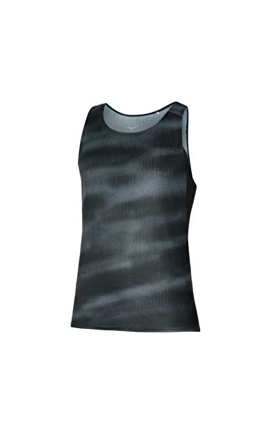 Dryaeroflow Graphic Tank Erkek Kolsuz Tişört Siyah
