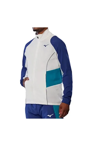 Frontier Shadow Jacket Erkek Yağmurluk Beyaz / Mavi