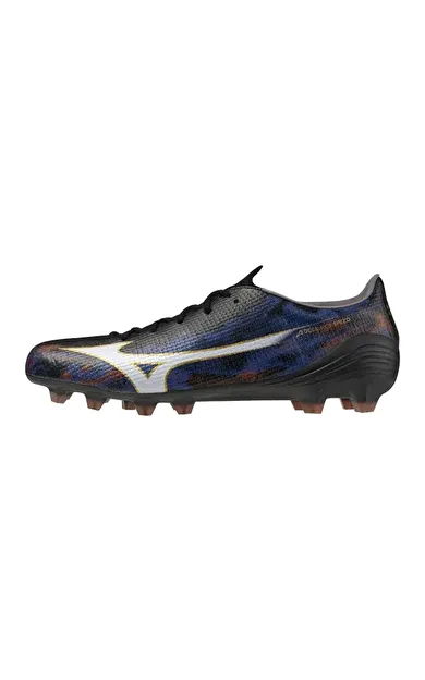 Mizuno Alpha 3 Japan Erkek Krampon Siyah / Mavi