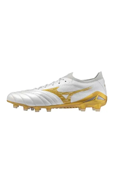 Morelia Neo 4 Beta Japan Erkek Krampon Beyaz / Altın