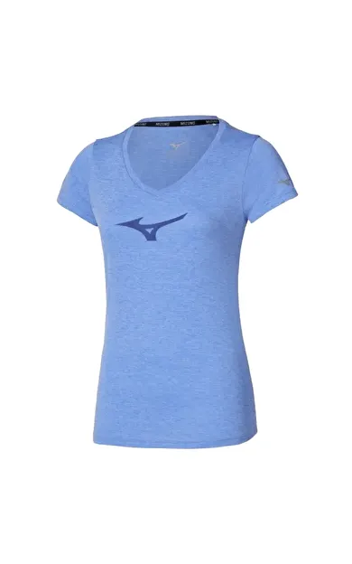 Short Sleeve Kadın Tişört Mavi
