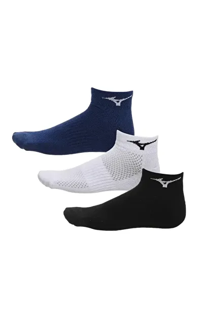 Training Mid 3P Unisex Çorap Siyah / Beyaz / Lacivert