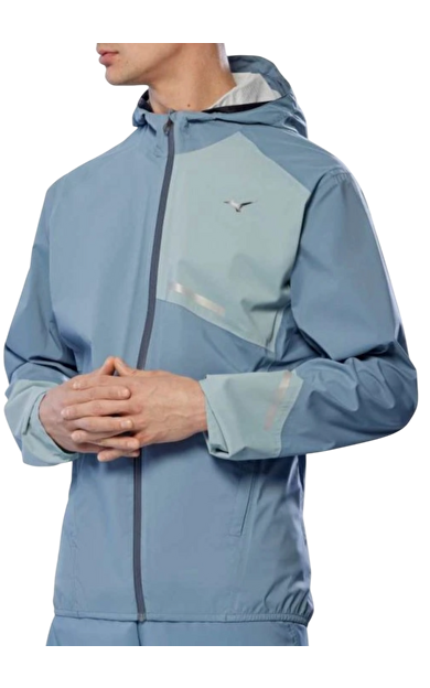 Waterproof 20K Er Jacket Erkek Yağmurluk Gri