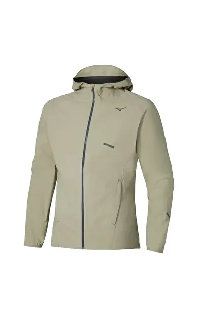 Waterproof 20K Hooded Jacket Erkek Yağmurluk Kahverengi