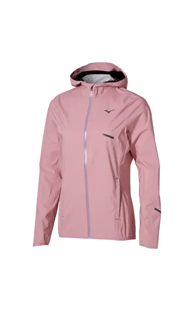 Waterproof 20K Hooded Jacket Kadın Yağmurluk Pembe