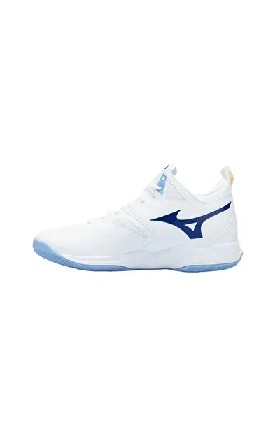 Wave Dimension MID Unisex Voleybol Ayakkabısı Beyaz / Mavi
