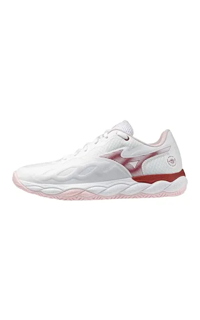 Wave Enforce Court AC Kadın Tenis Ayakkabısı Beyaz / Kırmızı