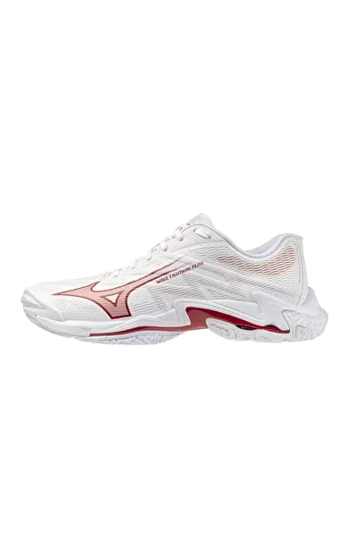 Wave Lightning Elite Kadın Voleybol Ayakkabısı Beyaz / Kırmızı