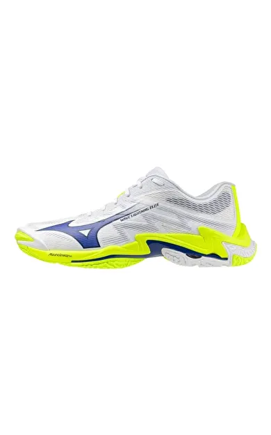 Wave Lightning Elite Unisex Voleybol Ayakkabısı Beyaz / Sarı