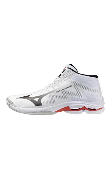 Wave Lightning Pro MID Unisex Voleybol Ayakkabısı Beyaz