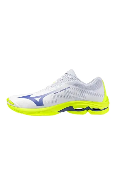 Wave Lightning Pro Unisex Voleybol Ayakkabısı Beyaz / Sarı