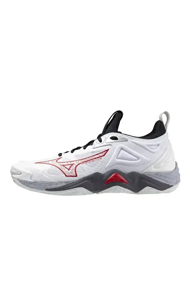Wave Momentum 3 Unisex Voleybol Ayakkabısı Beyaz / Gri