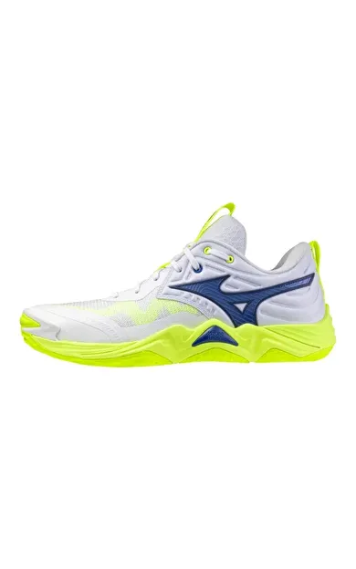 Wave Momentum Elite Unisex Voleybol Ayakkabısı Beyaz / Sarı